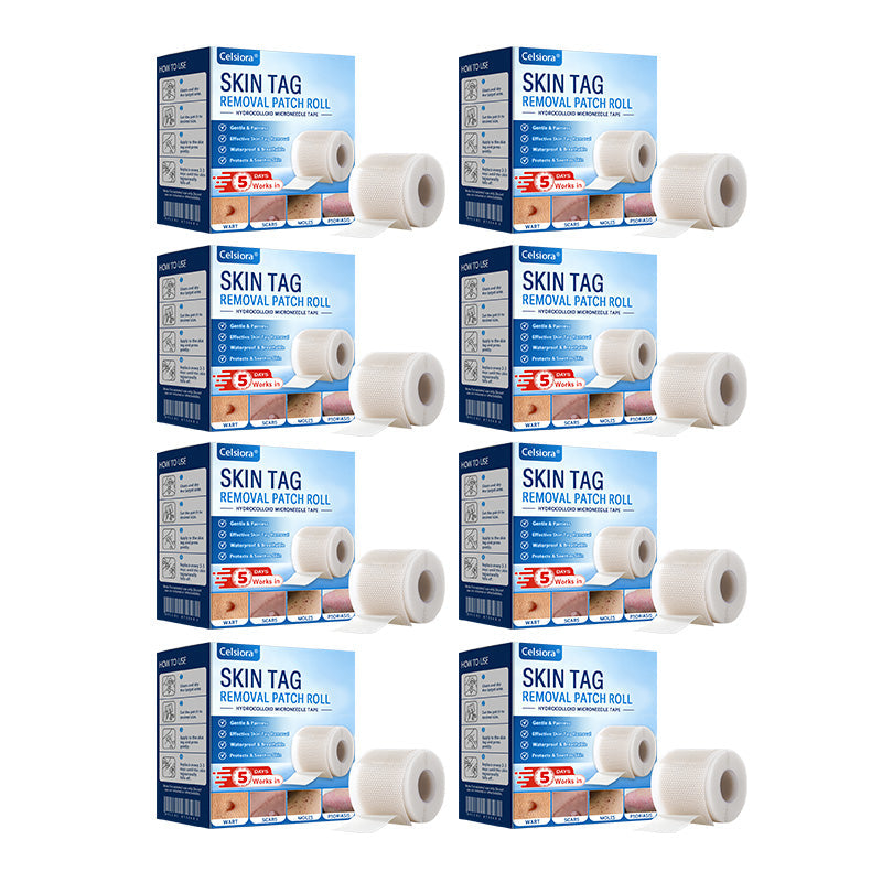 🌟Celsiora® Multi-Functional Microneedle Hydrocolloid Patch Roll | Targets Skin Tags, Warts & Stubborn Blemishes