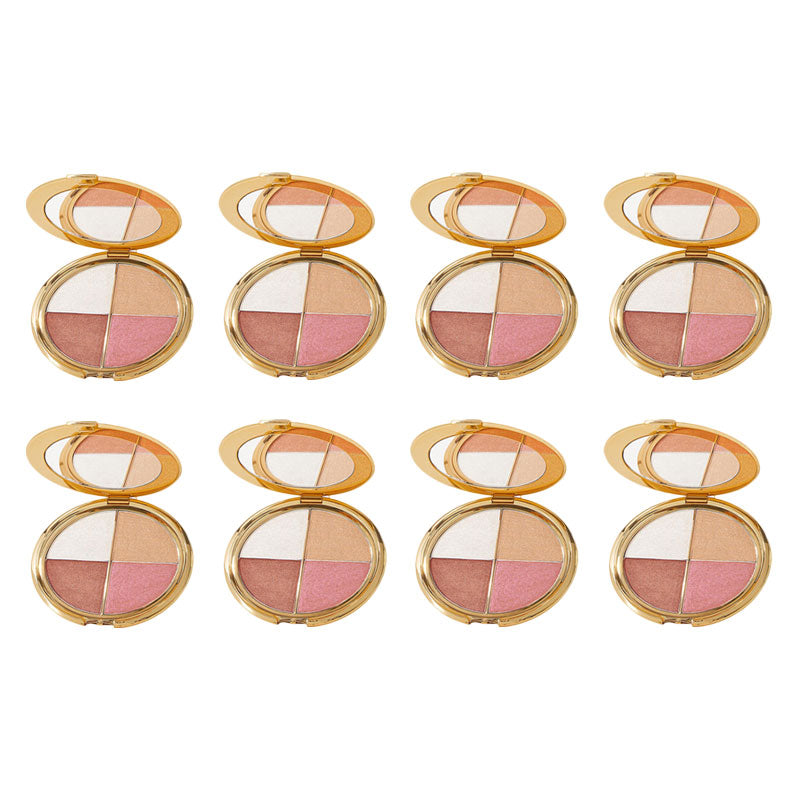 🎊Last 3 hours 60% off⏰eye & cheek palette - eyeshadow and highlighter makeup(Free Contour Brush)