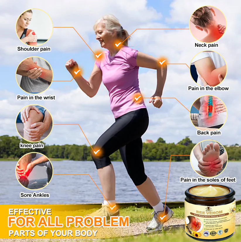 💧🥇Official Store: flysmus™ Bee-Venom Pain-Relief Bone Healing Cream👨‍⚕️Therapeutic Goods Administration (TGA) Certified
