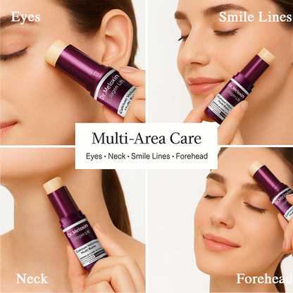👻 [Dr.Meloxin Official] 50% OFF ✨ Collagen Lift Eye Balm Stick + Eye Patch Set | Firming, Anti-Aging, Wrinkle Care
