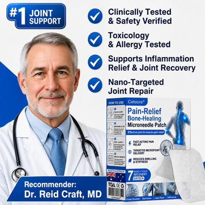 🔥 Final Hours! Save 78% on Celsiora® Joint Relief Patches – Limited Stock: 58 Packs Remaining!