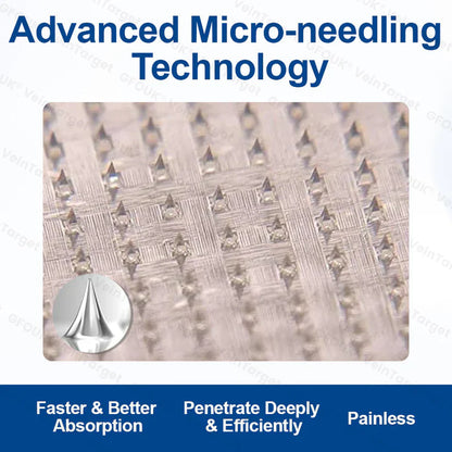💧✅GFOUK® VeinTarget Microneedle Patch⚡Instant Relief, Long-Term Results