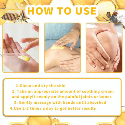 💧🥇Official Store: flysmus™ Bee-Venom Pain-Relief Bone Healing Cream👨‍⚕️Therapeutic Goods Administration (TGA) Certified