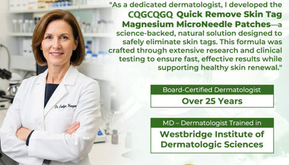💗Final 3 Hours: 80% OFF - CQGCQGQ® Magnesium MicroNeedle Quick Remove Skin Tag Patches