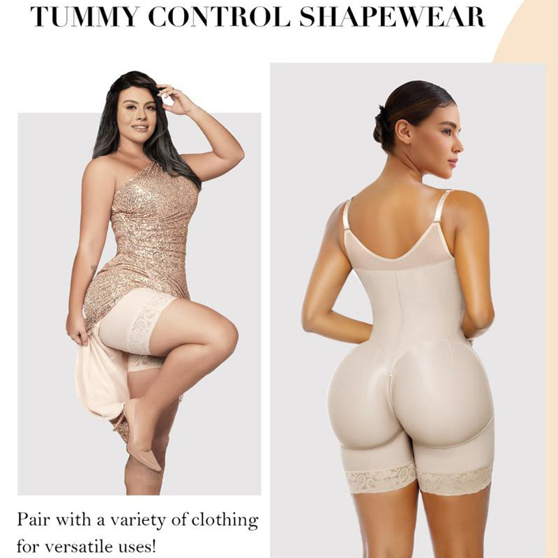 🩸Sale Happening Now:70% OFF Tummy Control Butt Lifter Shaper | Zipper Crotch + Detachable Shoulder Straps