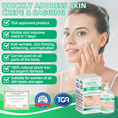 💧🍒Flysmus™ Wrinkle Removel Cream,Address Crepe & Sagging(🔥74% Off for a Limited Time!)