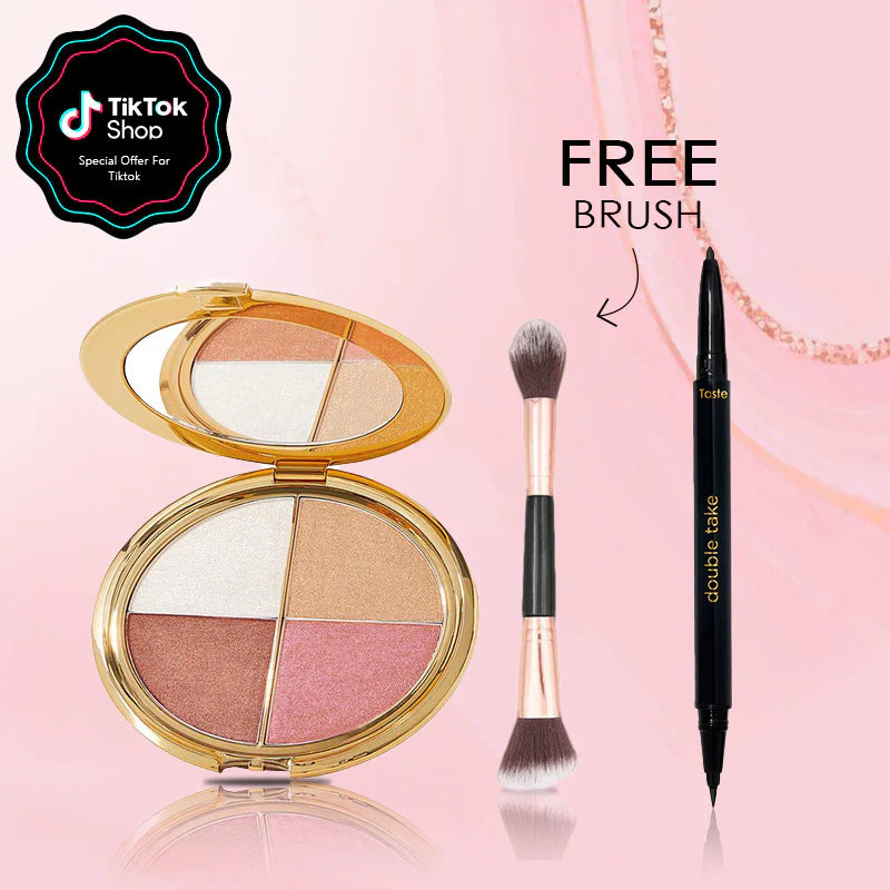 🔥Buy Eyeshadow Palette(Includes Brush) Get Eyeliner🔥