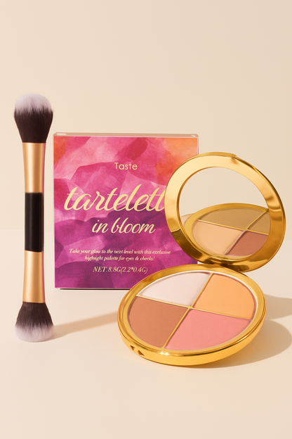 🫐Limited Time – 60% OFF Eye & Cheek Highlight Palette + Bonus Brush