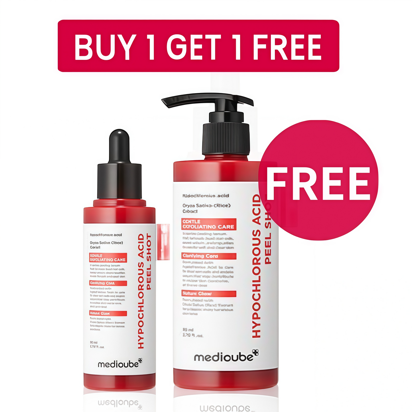 👉 🎉 75% OFF Today –  【medioube】 Hypochlorous Rice Peel Duo | Brightening, Exfoliating & Hydrating Serum 💧 For All Skin Types