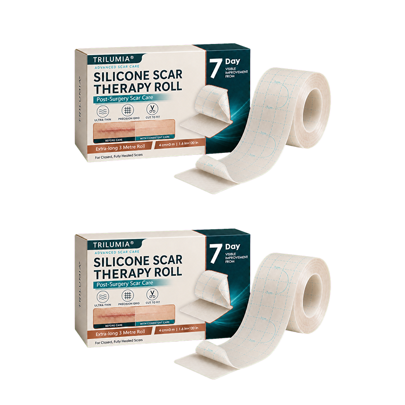 👩‍⚕️Trilumia® Silicone Scar Therapy Roll — Custom-Fit Care for Long, Raised Surgical Scars