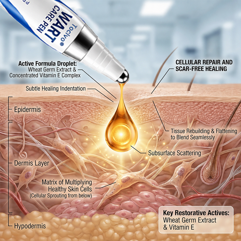 🫆 Toclvo® Fast-Acting Wart Remover Care Pen | Targets Warts, Skin Tags & Rough Bumps