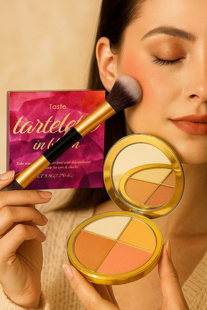 🫐Limited Time – 60% OFF Eye & Cheek Highlight Palette + Bonus Brush