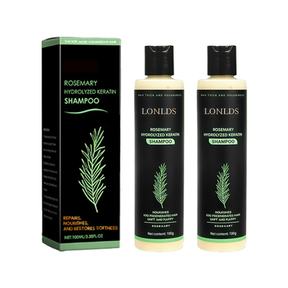 🪐LONLDS® Rosemary Keratin Shampoo for Hair Growth & Thinning Hair - Strengthens & Nourishes