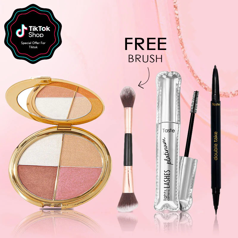 🔥Buy Eyeshadow Palette(Includes Brush) Get Mascara Duo
