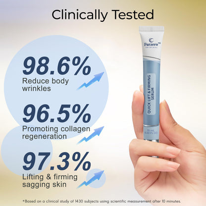 💧🪴Furzero™ All-in-One Lifting & Firming Serum Smooths wrinkles in 10 minutes, tightens skin, and reduces puffiness and dark circles