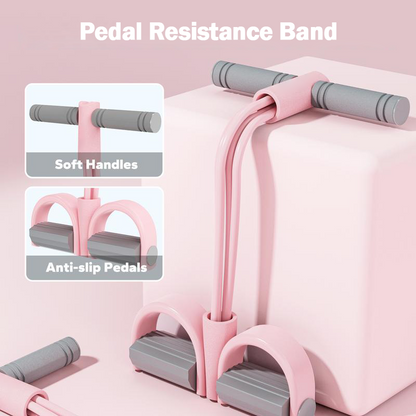 🌟🔥 50% OFF! Full-Body Pedal Resistance Band – Tone Abs, Legs & Arms Easily at Home!