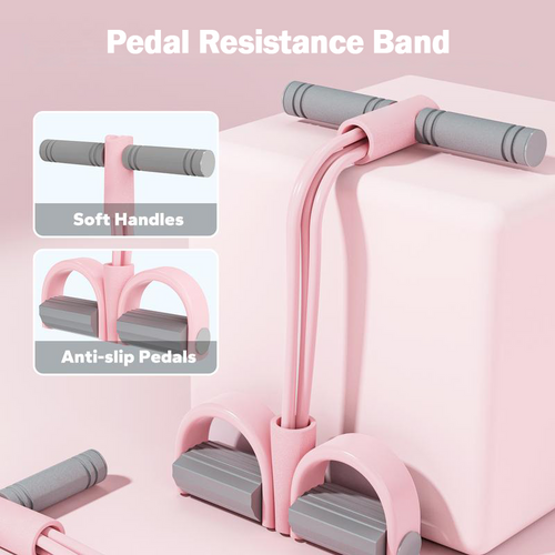 🌟🔥 50% OFF! Full-Body Pedal Resistance Band – Tone Abs, Legs & Arms Easily at Home!
