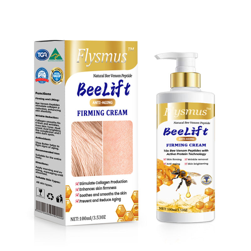 💧🍒Flysmus™ BeeLift Anti-Aging Firming Cream,Address Crepe & Sagging(🔥74% Off for a Limited Time!)