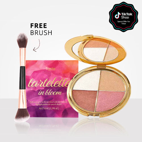 ⏰Last 3 hours 60% off💃eye & cheek palette - eyeshadow and highlighter makeup (Free Brush Included)