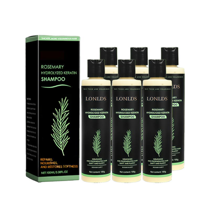 🪐LONLDS® Rosemary Keratin Shampoo for Hair Growth & Thinning Hair - Strengthens & Nourishes