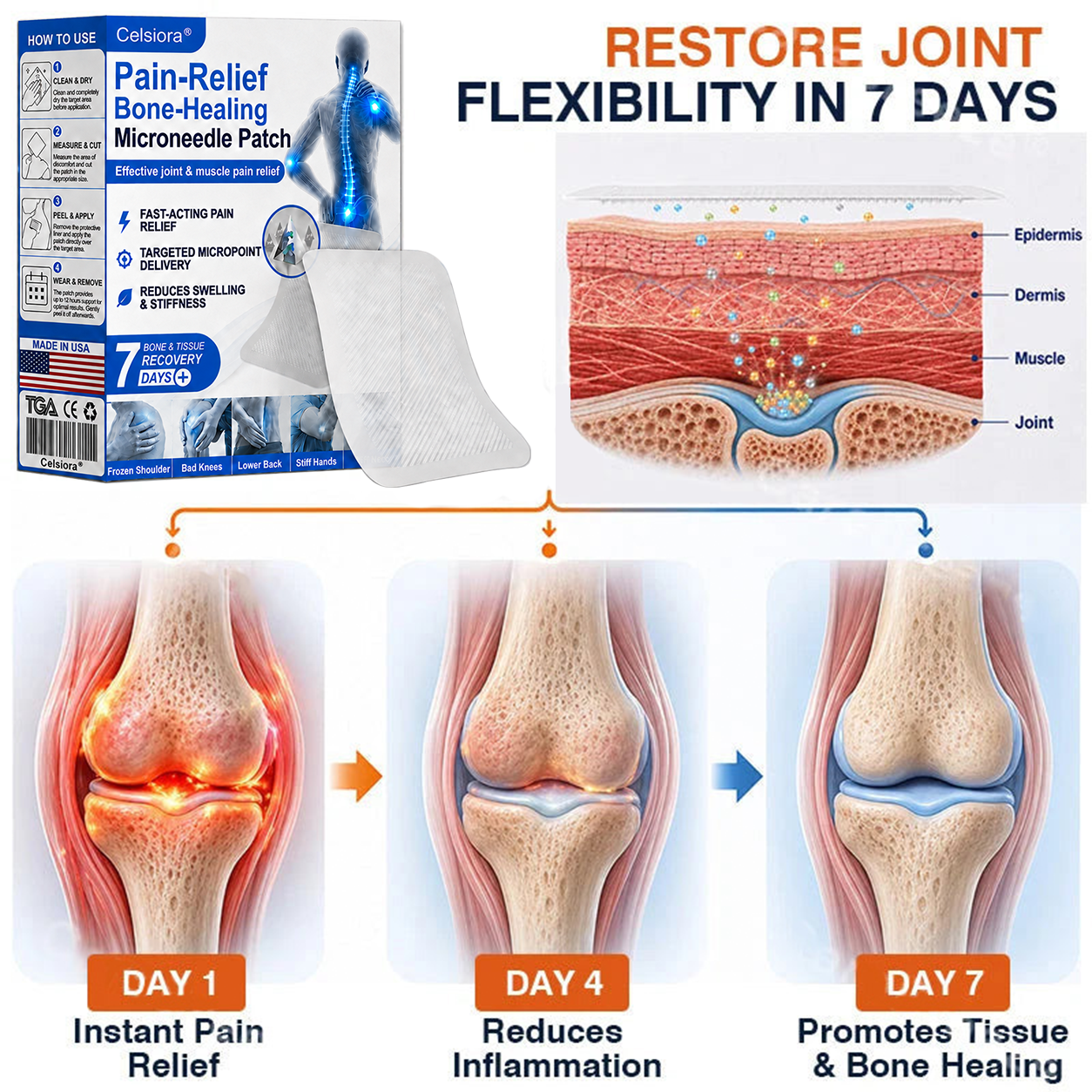 🔥 Final Hours! Save 78% on Celsiora® Joint Relief Patches – Limited Stock: 58 Packs Remaining!