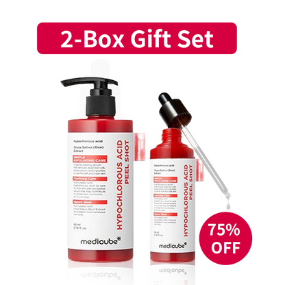 👉 🎉 75% OFF Today –  【medioube】 Hypochlorous Rice Peel Duo | Brightening, Exfoliating & Hydrating Serum 💧 For All Skin Types