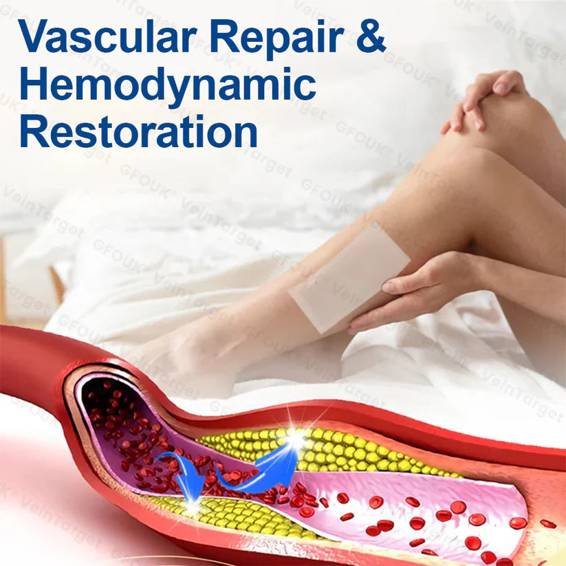 💧✅GFOUK® VeinTarget Microneedle Patch⚡Instant Relief, Long-Term Results