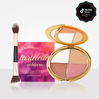 ✨Last 3 hours 60% off⏰eye & cheek palette - eyeshadow and highlighter makeup(Free Contour Brush)