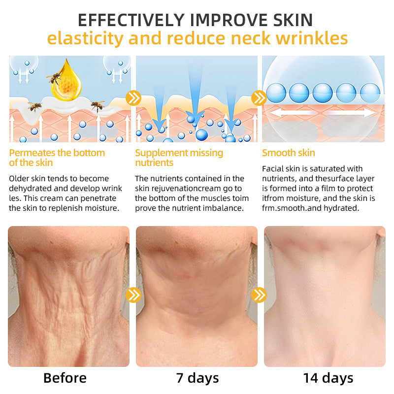 💧🍒Flysmus™ BeeLift Anti-Aging Firming Cream,Address Crepe & Sagging(🔥74% Off for a Limited Time!)