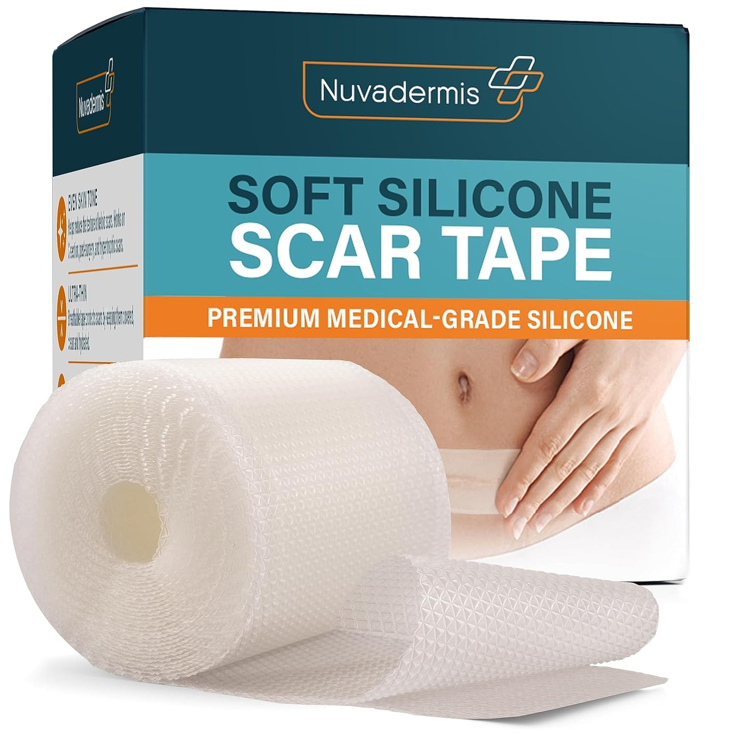 ✅Official Store |Ourlyard® Hyaluronic Acid Nano Microneedle Repair Tape🗽🎉(Treatment of old and new scars, reduction of surgical scars, stretch marks, keloids, acne, burns, warts, dermatomes and varicose veins)