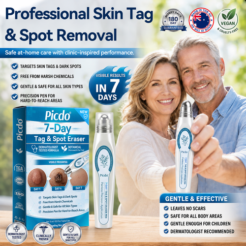 Official Store🚁𝐏i𝐜𝐝o® 7-𝐷𝑎𝑦 𝗧𝐚𝐠 & 𝗦𝗽𝐨𝐭 𝐄𝐫𝒂𝒔𝒆𝒓(Zero Pain, Zero 𝐒𝐜𝐚𝒓𝒔 Rollerball)