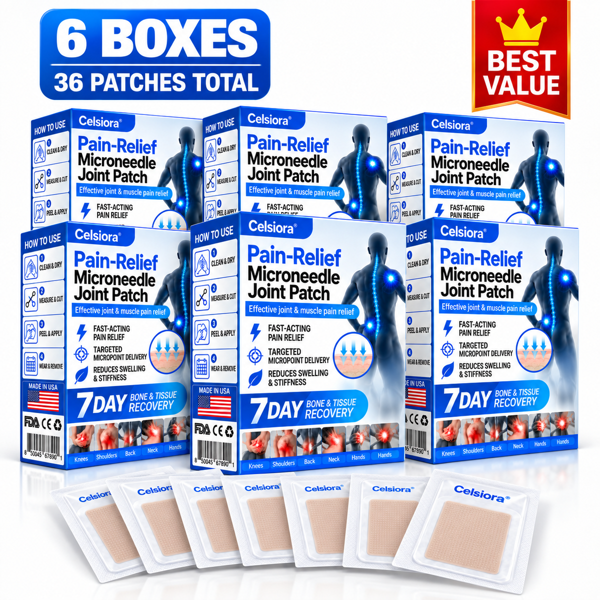 🔥 Final Hours! Save 78% on Celsiora® Joint Relief Patches – Limited Stock: 58 Packs Remaining!