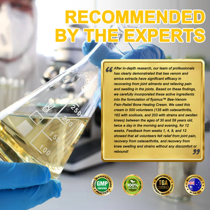 💧🥇Official Store: flysmus™ Bee-Venom Pain-Relief Bone Healing Cream👨‍⚕️Therapeutic Goods Administration (TGA) Certified