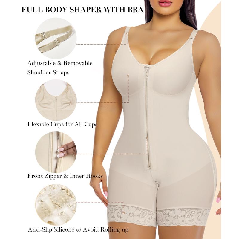 🩸Sale Happening Now:70% OFF Tummy Control Butt Lifter Shaper | Zipper Crotch + Detachable Shoulder Straps