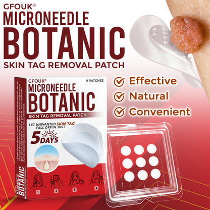 🔥🎇GFOUK® MicroNeedle Botanic Skin Tag Removal Patch 🇺🇸 Made in the USA