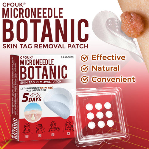 🔥🎇GFOUK® MicroNeedle Botanic Skin Tag Removal Patch 🇺🇸 Made in the USA