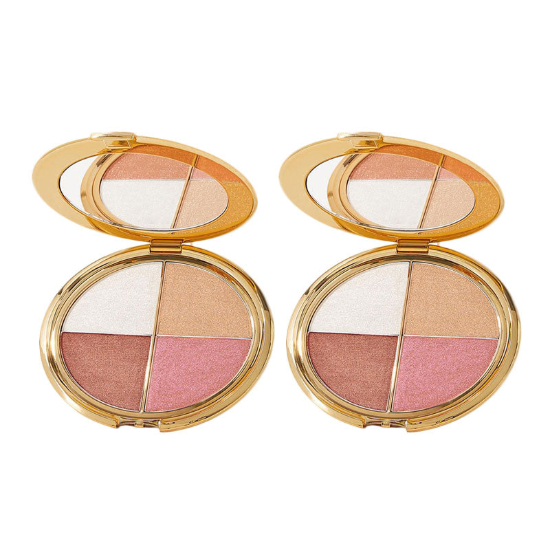 ✨Last 3 hours 60% off⏰eye & cheek palette - eyeshadow and highlighter makeup(Free Contour Brush)
