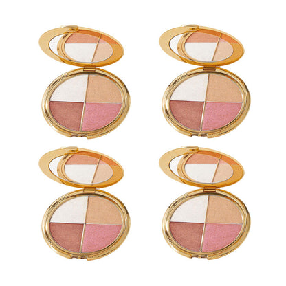 ⏰Last 3 hours 60% off💃eye & cheek palette - eyeshadow and highlighter makeup (Free Brush Included)