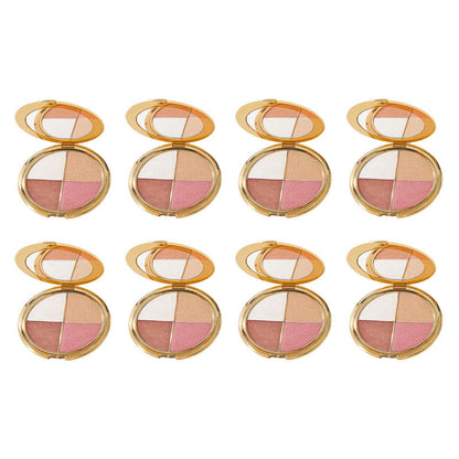 ✨Last 3 hours 60% off⏰eye & cheek palette - eyeshadow and highlighter makeup(Free Contour Brush)