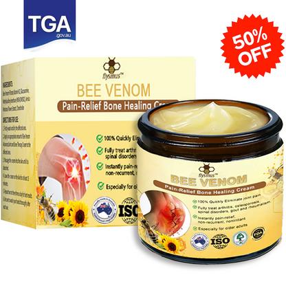 💧🥇Official Store: flysmus™ Bee-Venom Pain-Relief Bone Healing Cream👨‍⚕️Therapeutic Goods Administration (TGA) Certified