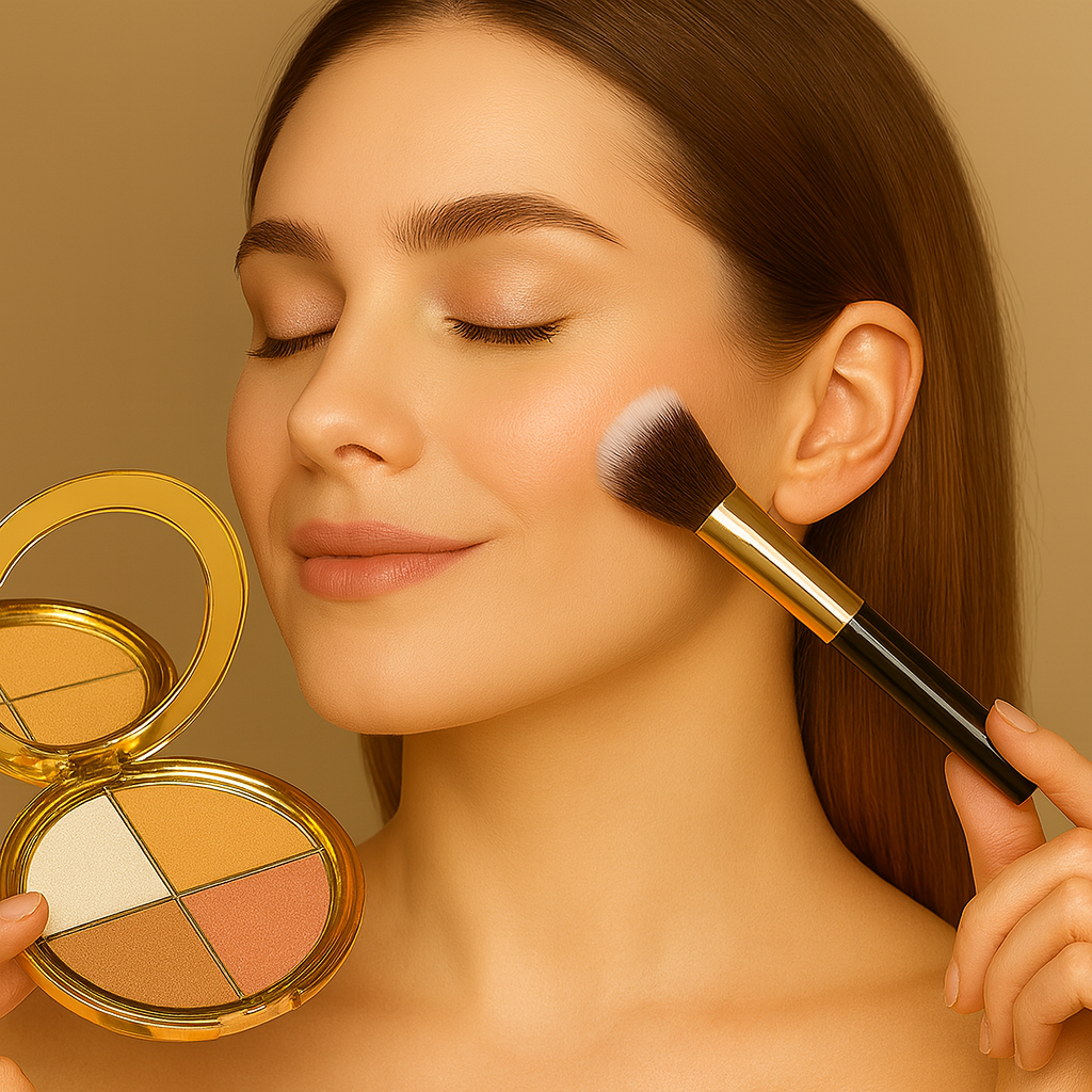 🫐Limited Time – 60% OFF Eye & Cheek Highlight Palette + Bonus Brush