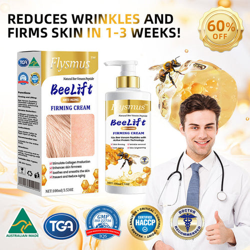 💧🍒Flysmus™ BeeLift Anti-Aging Firming Cream,Address Crepe & Sagging(🔥74% Off for a Limited Time!)