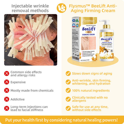 💧🍒Flysmus™ BeeLift Anti-Aging Firming Cream,Address Crepe & Sagging(🔥74% Off for a Limited Time!)