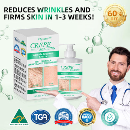 💧🍒Flysmus™ Wrinkle Removel Cream,Address Crepe & Sagging(🔥74% Off for a Limited Time!)