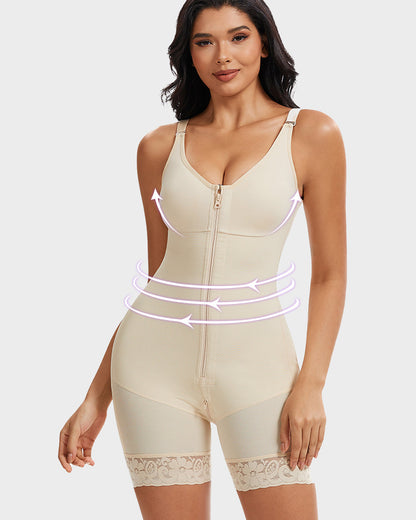 🩸Sale Happening Now:70% OFF Tummy Control Butt Lifter Shaper | Zipper Crotch + Detachable Shoulder Straps