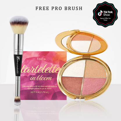 💌Limited Time – 60% OFF Eye & Cheek Highlight Palette + Bonus Brush