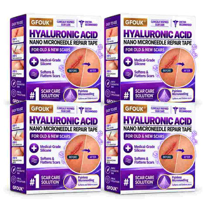 ✅GFOUK® Hyaluronic Acid Nano Microneedle Repair Tape🗽🍃